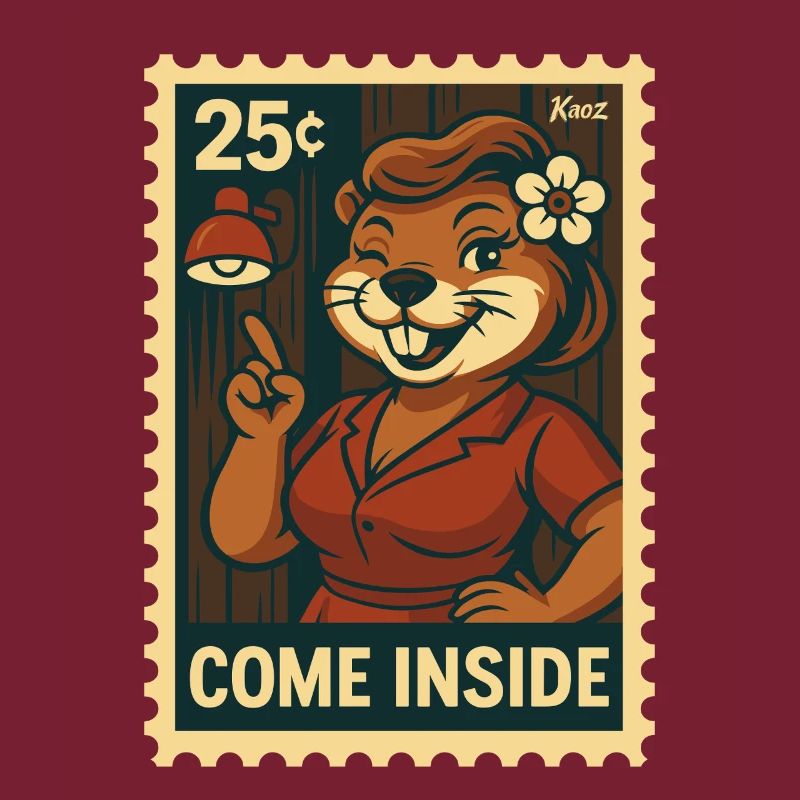 La dame castor vous demande d’entrer