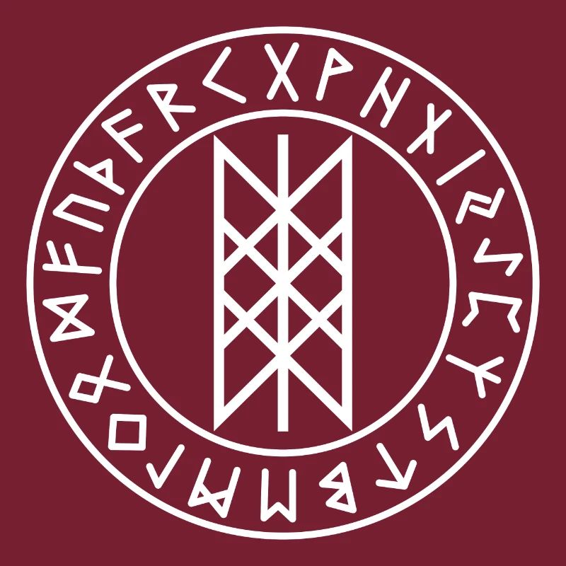 Cercle de runes blanches du wyrd