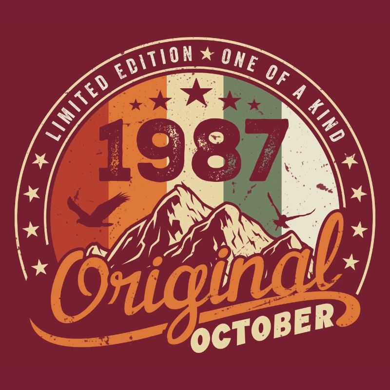 Oktober 1987 Geburtstagsgeschenk Oktober 1987