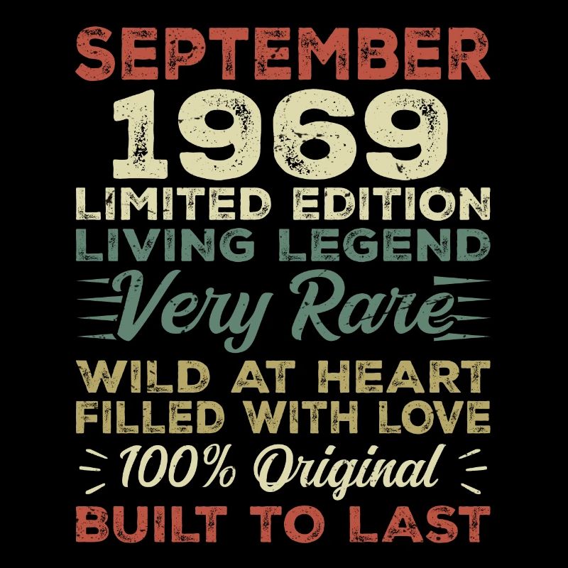 Anniversaire Septembre 1969 Edition Limitée Original