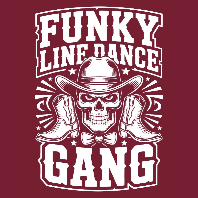 Funky Line-Dance Gang Skull