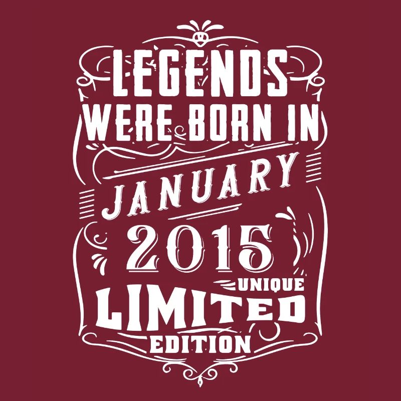 Anniversaire Janvier 2015 Année Edition Limitée