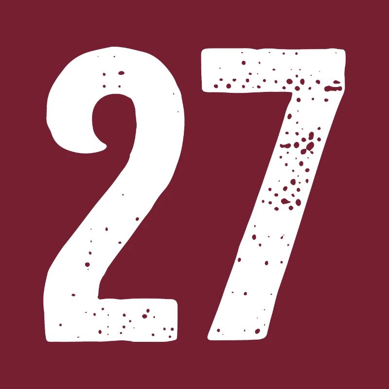 27 Numéros Blanc