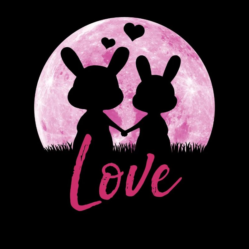 Bunny love - Valentine's Day Geschenk
