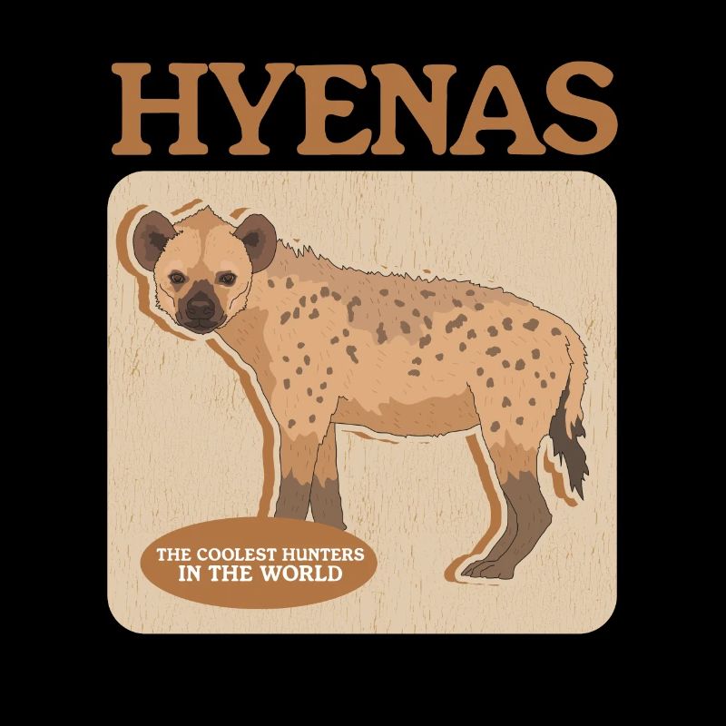 Hyäne Hyänen Tüpfelhyäne Geschenk