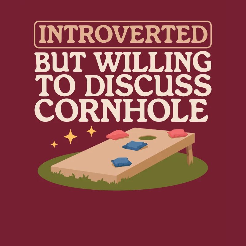 Cornhole Spieler Bean Bag Sackloch Geschenk