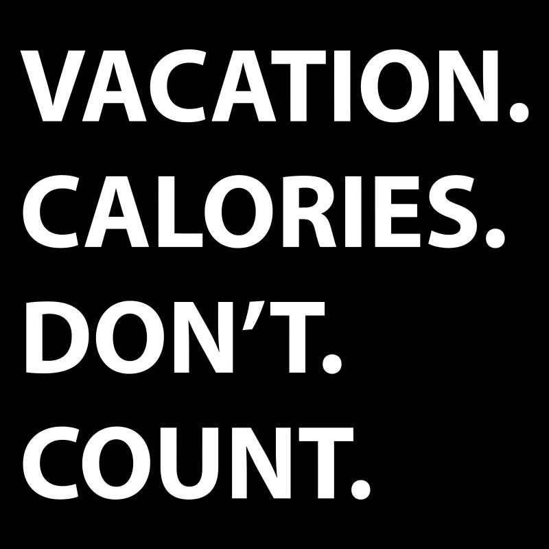 Vacation calories