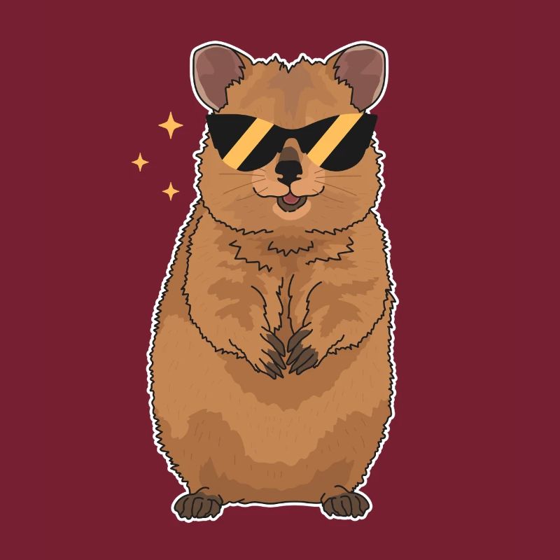 Cadeaux de kangourous à queue courte Quokka