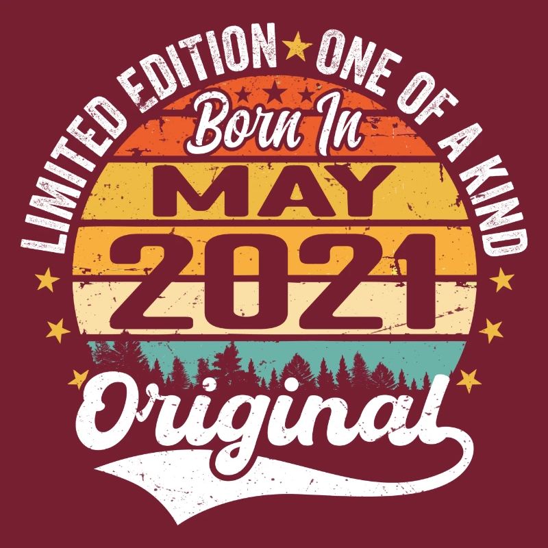 May 2021 Birthday Gift Born In May 2021