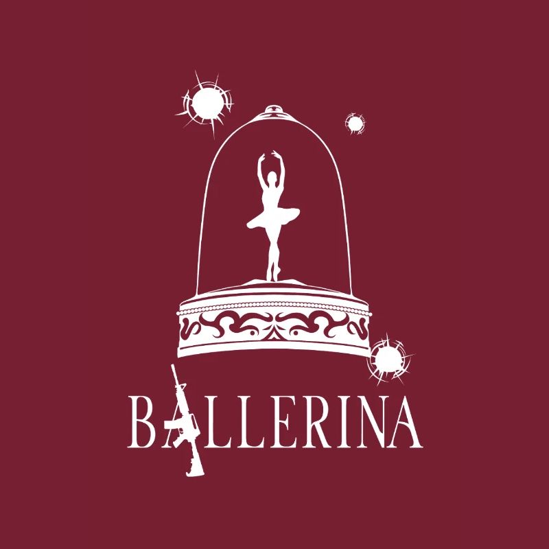 Danseuse dans une grêle de balles – balleuse expressive