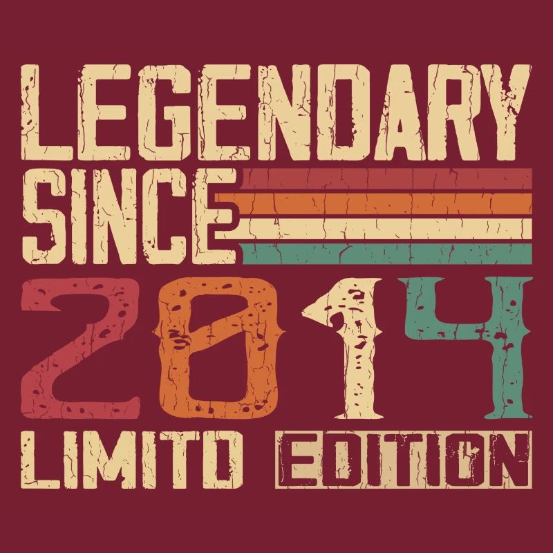 Original 2014 Vintage Geburtstagsgeschenk 2014