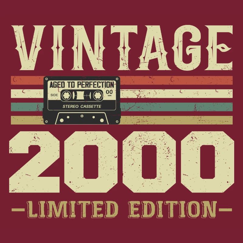 Vintage 2000 Retro 2000 Geburtstagsgeschenk