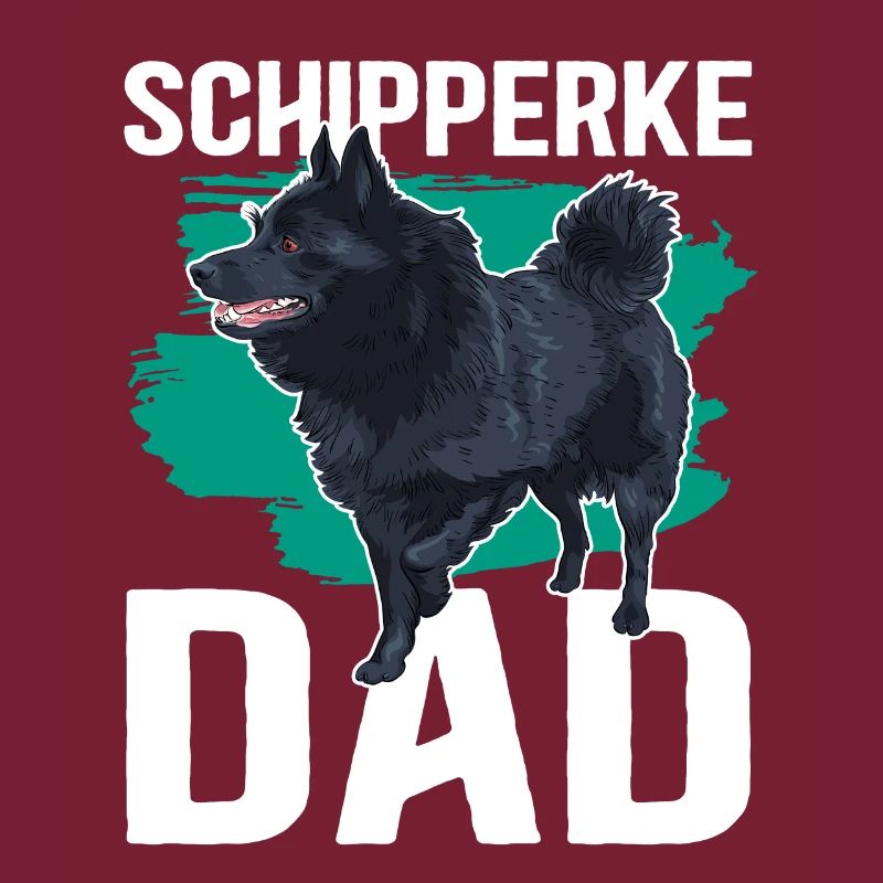 Schipperke Dad Hundebesitzer Hundehalter Geschenk
