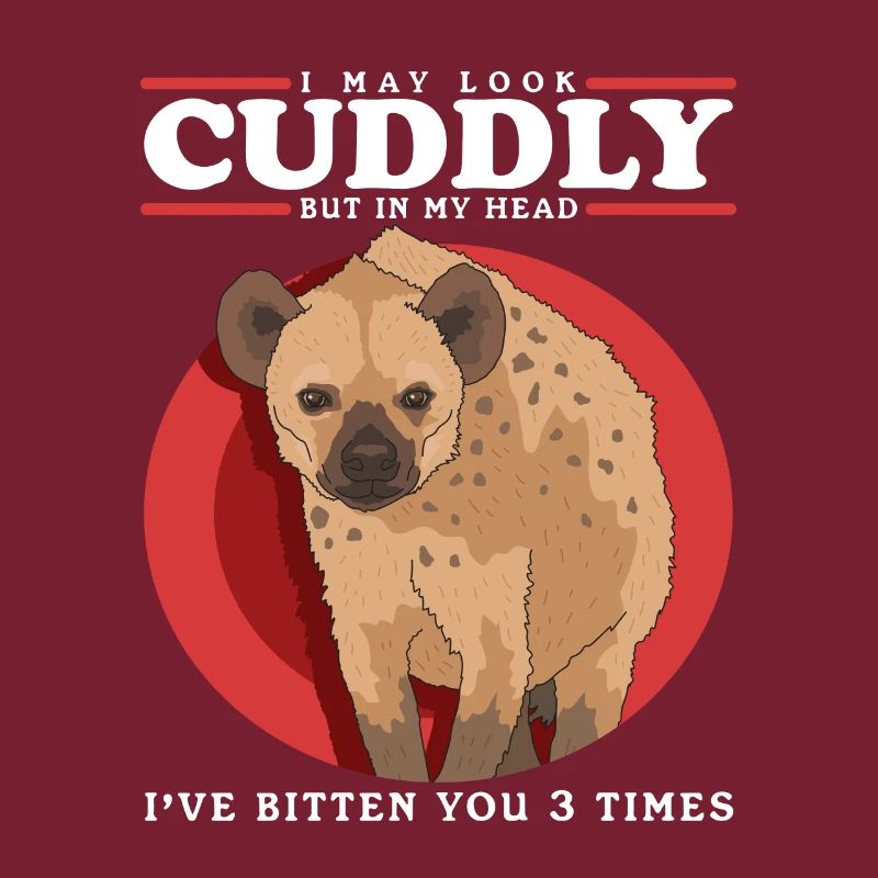 Hyena Hyena Spotted Hyena Gift