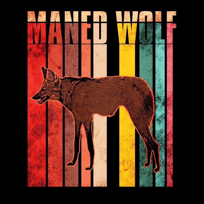 Mähnenwolf