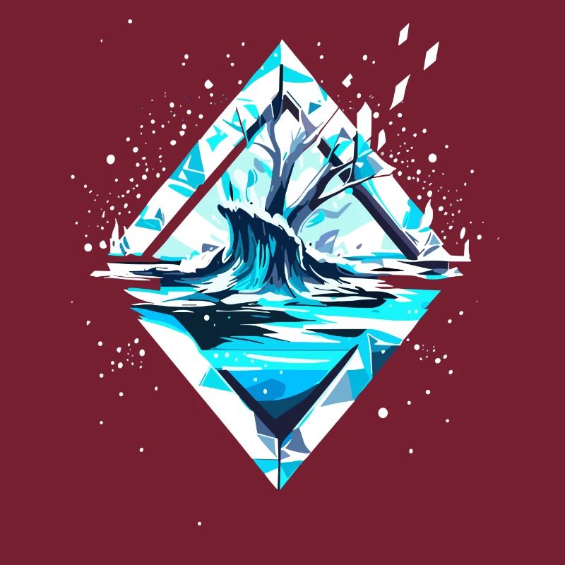 Schnee Eiskristall Winterlandschaft