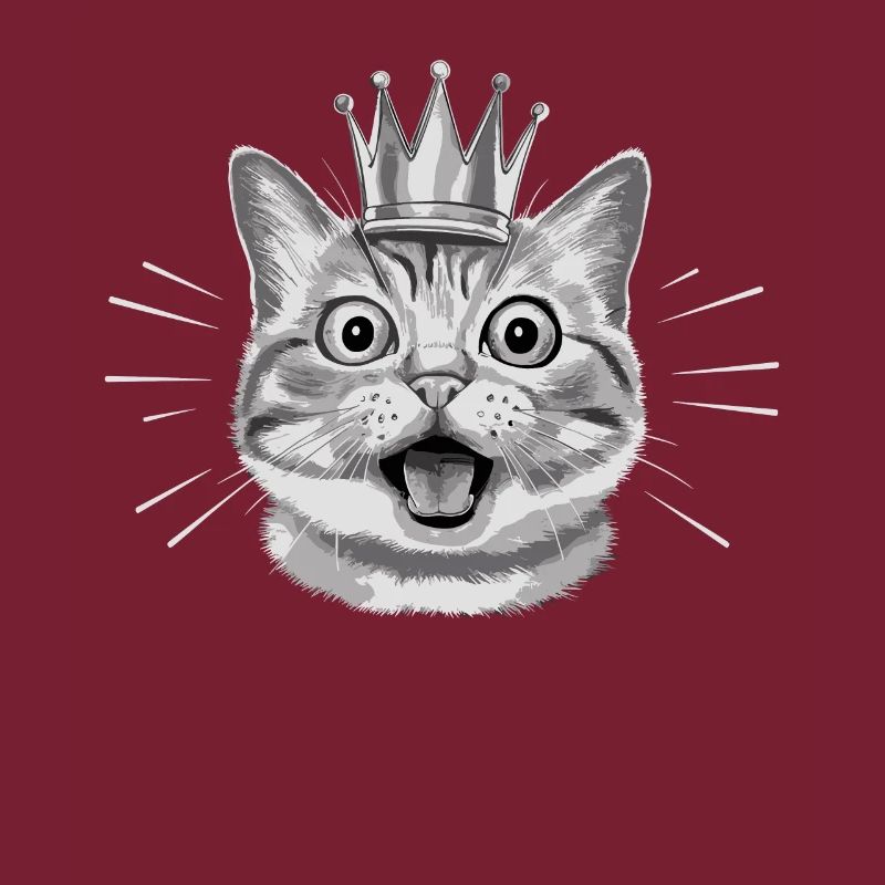 Cat with crown