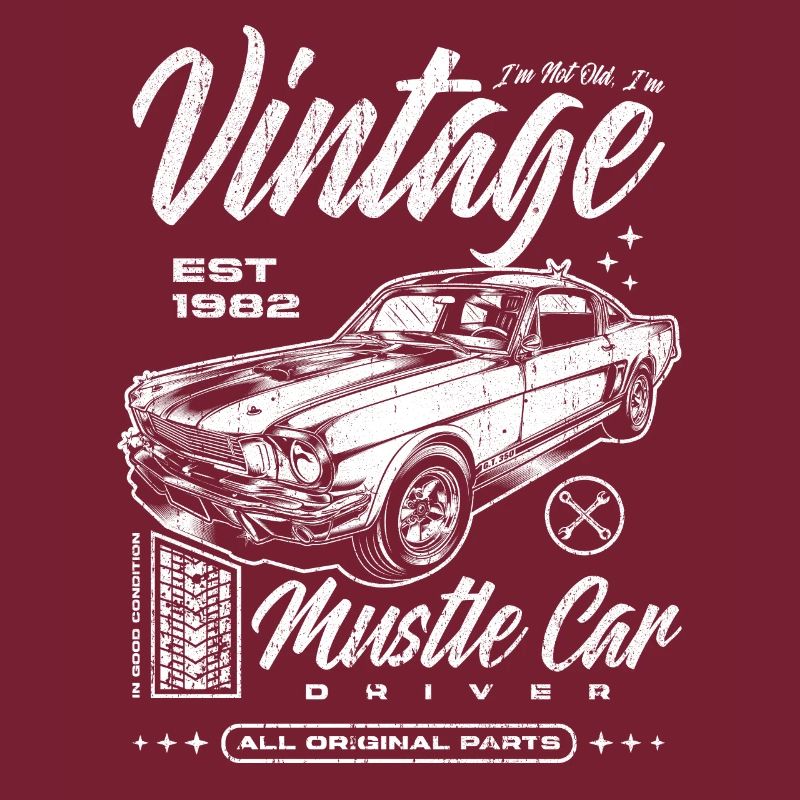 Ich bin nicht alt, ich bin ein Oldtimer, Oldtimer, Jahrgang 1982