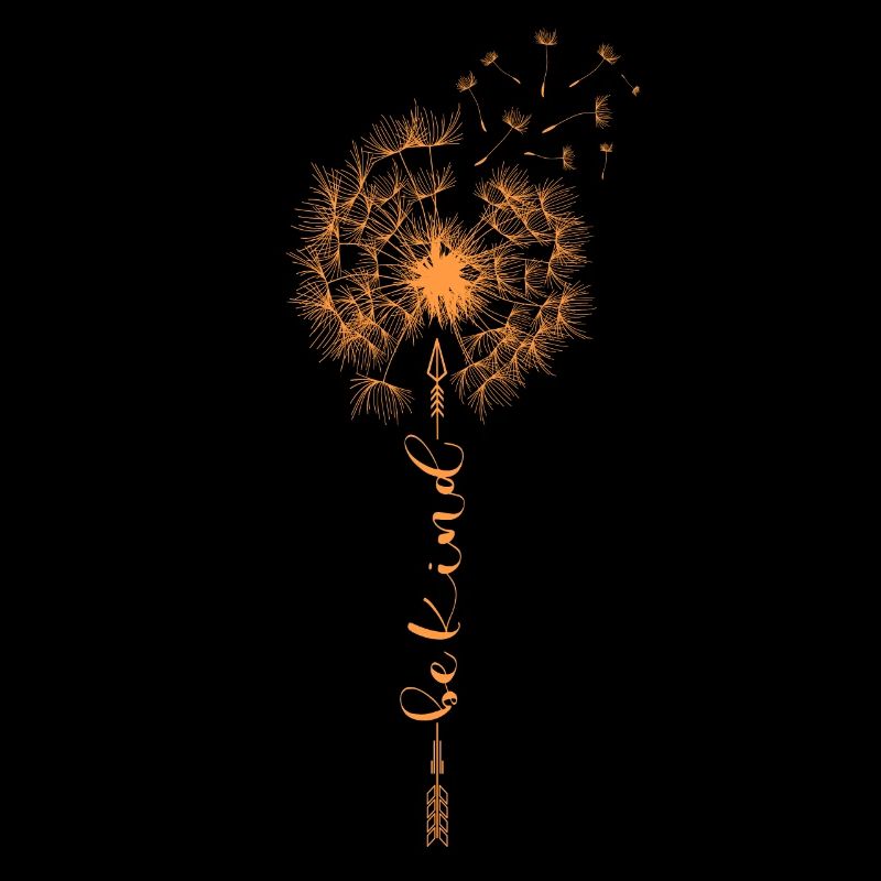 Be Kind Pusteblume Nett Höflich Löwenzahn Sommer