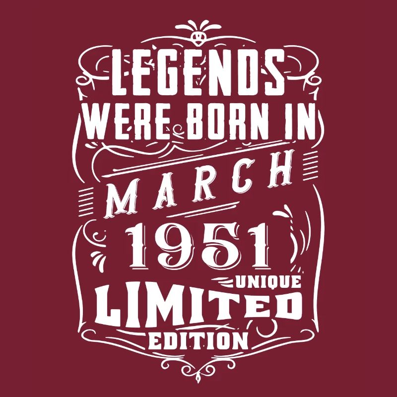 Anniversaire Mars 1951 Année Edition Limitée
