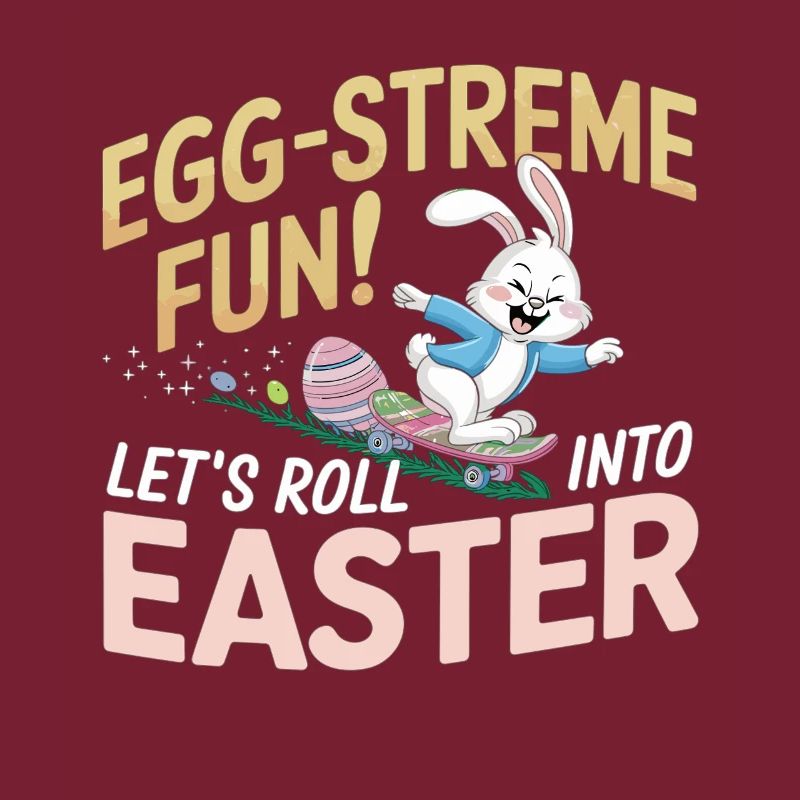 Skateboard Bunny – Cool Easter Design