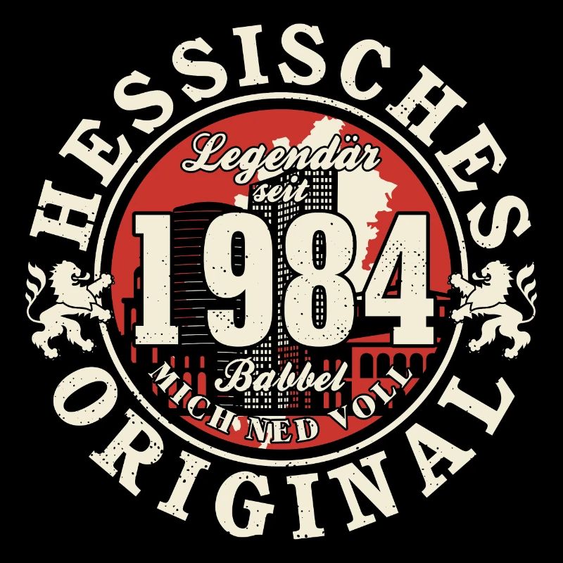 40. Geburtstag 2024 Hessisches Original Geschenk