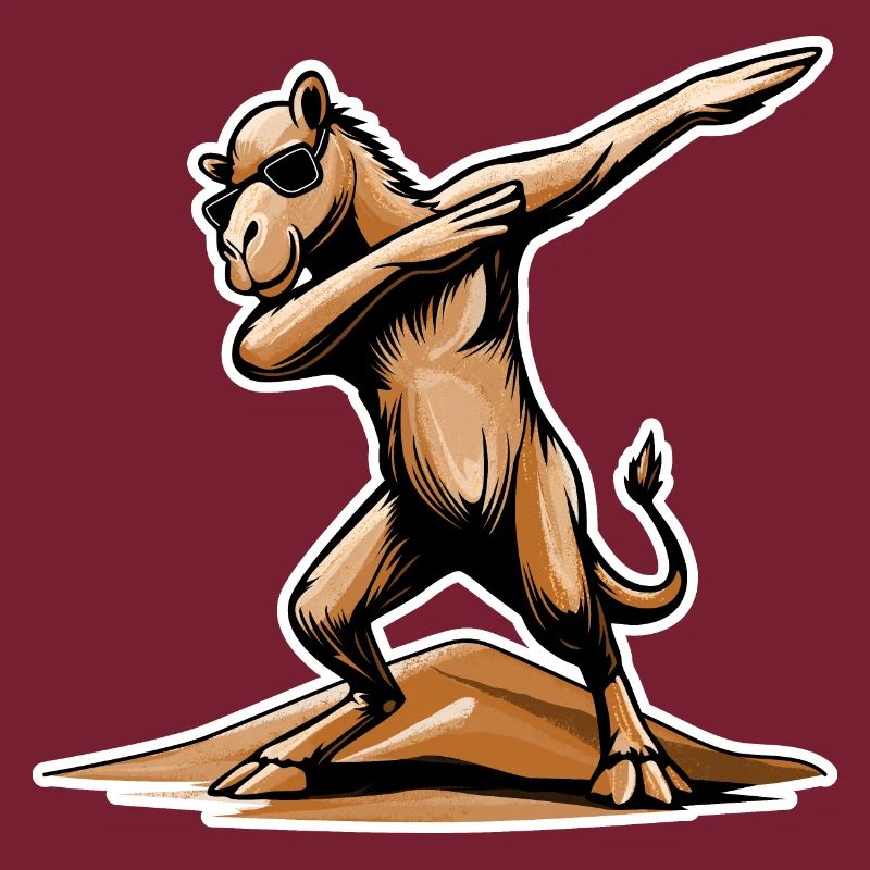 Cool Dab Dance Dromedary – Desert Fun à Dubaï