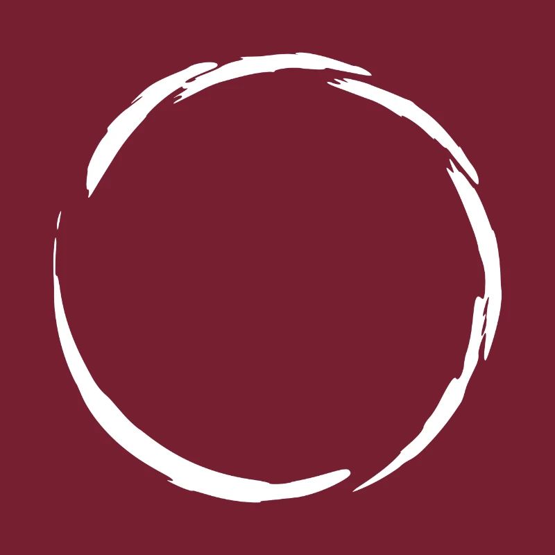 Circle Symbol White