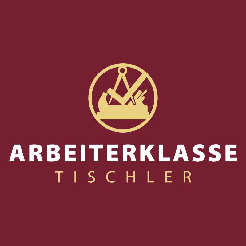 Working class carpenter with guild signs