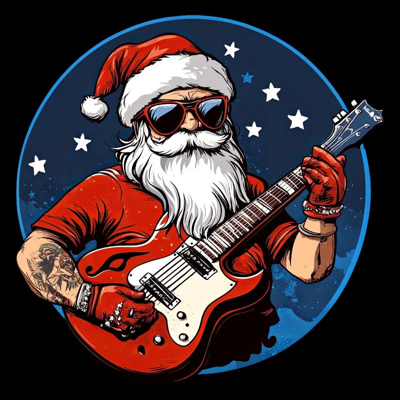 Guitariste de Noël