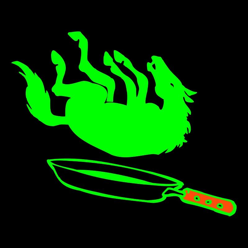 Pferd in der Pfanne