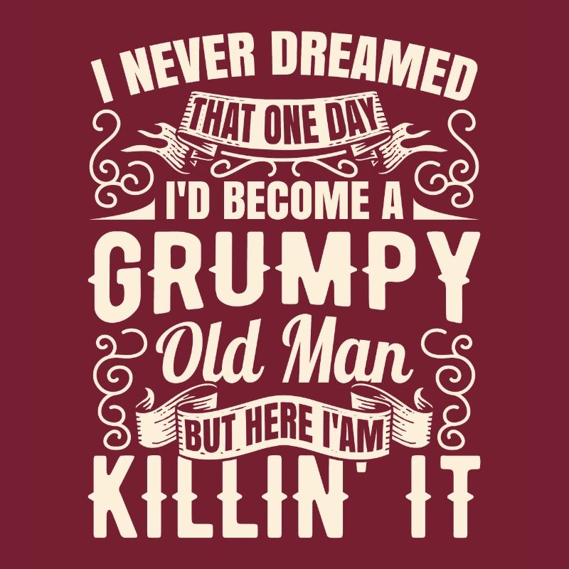 Opa Großvater Geschenkidee Become A Grumpy Old Man