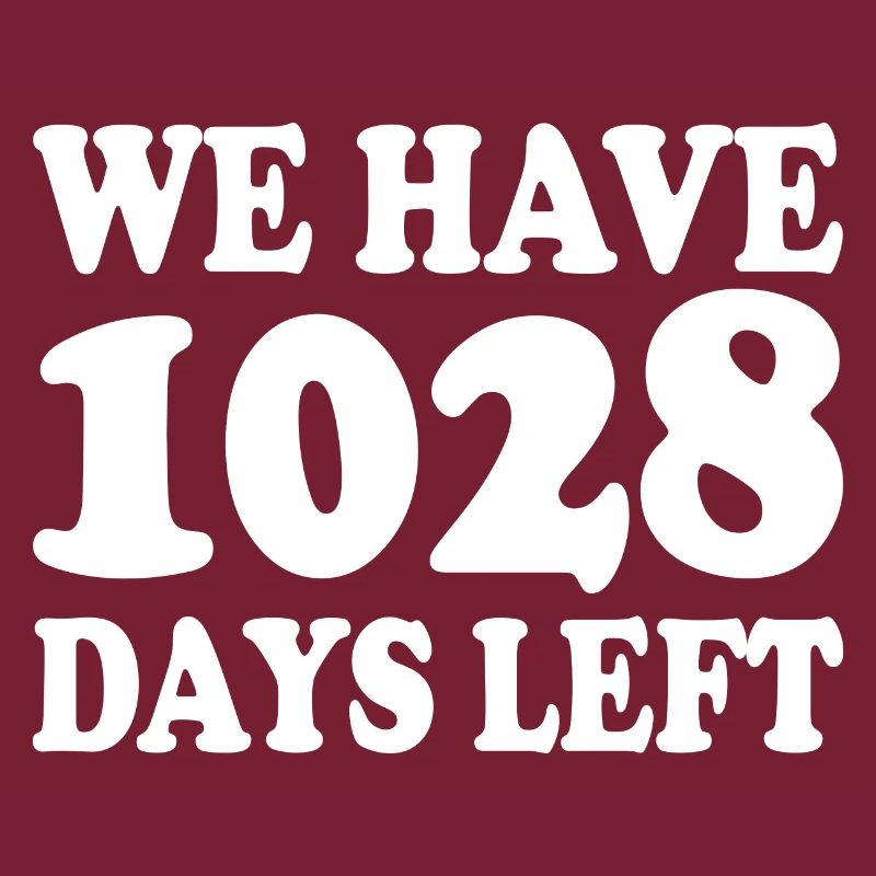we have 1028 days left