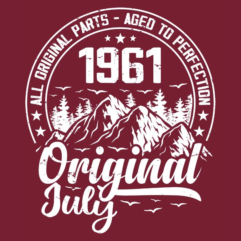 Juli 1961 Original:63 Jahre altes Geburtstagsgeschenk