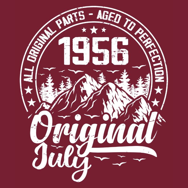 Juli 1956 Original: 68 Jahre altes Jubiläumsgeschenk