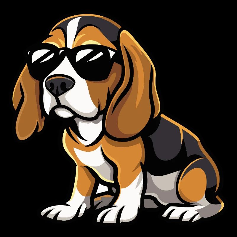 Beagle Hunde Cool Tier