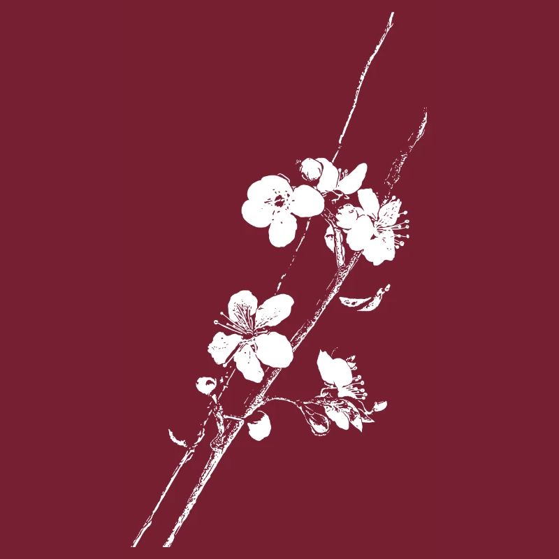 Branche des fleurs de cerisier