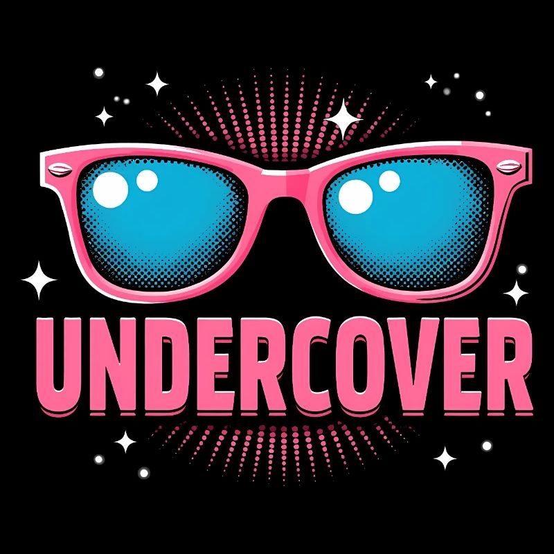 Undercover Speech - Lustiges Kostüm mit Sonnenbril