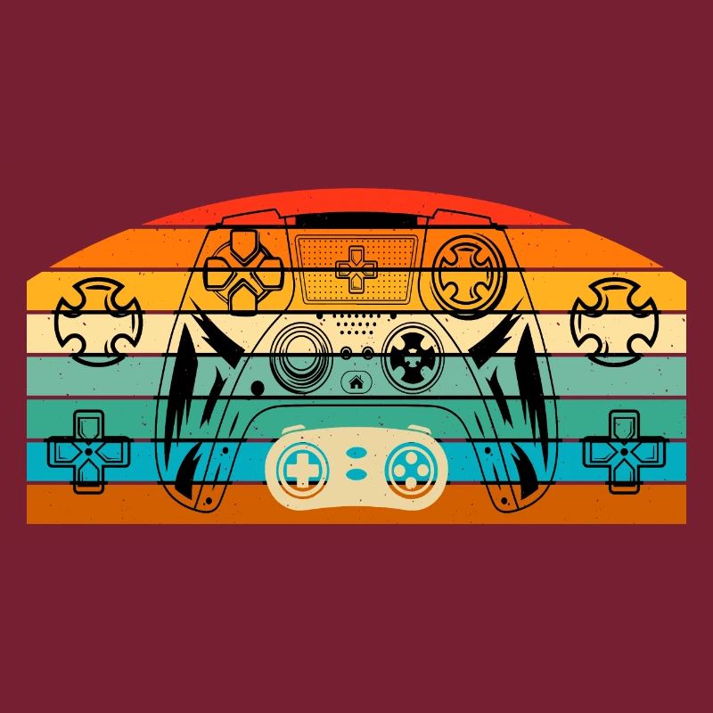 Vintage Retro Gaming Controller