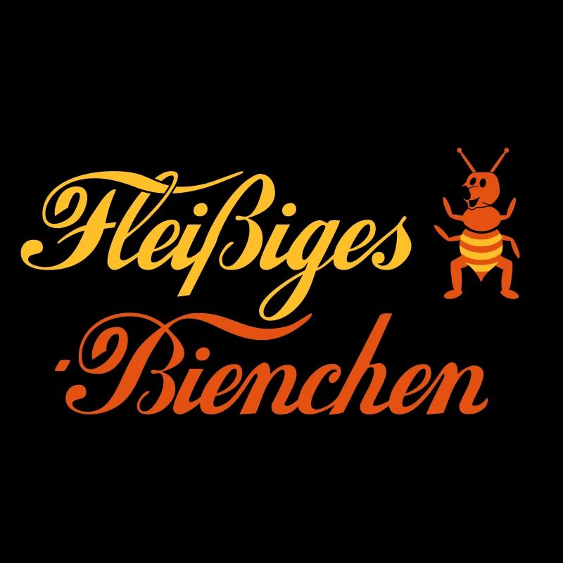 Fleißiges-Bienchen + Biene seitlich