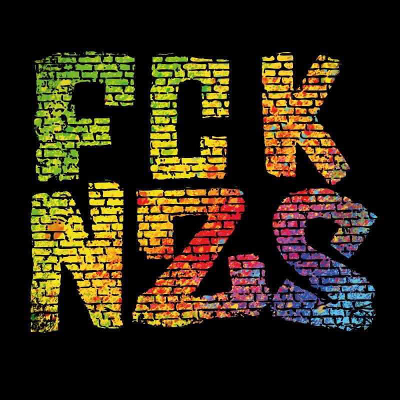 FCKNZS Mur Couleurs mouchetées 04