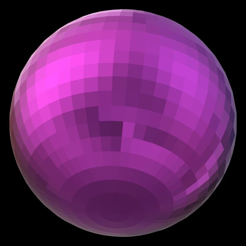 purple sphere
