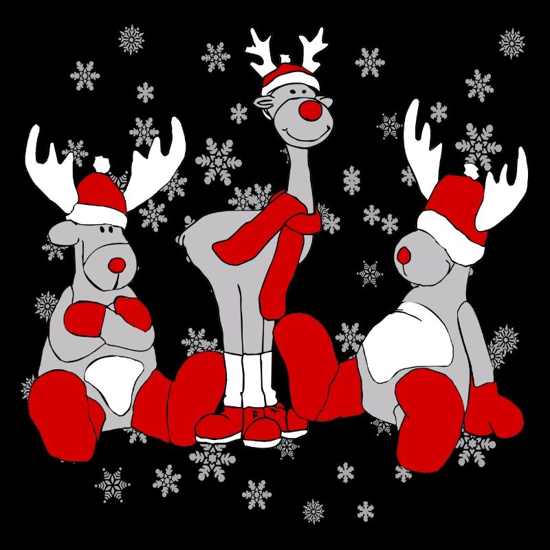 Weihnachts Elche