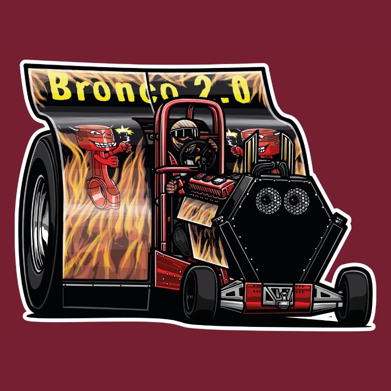 Tractor Pulling // Illustration