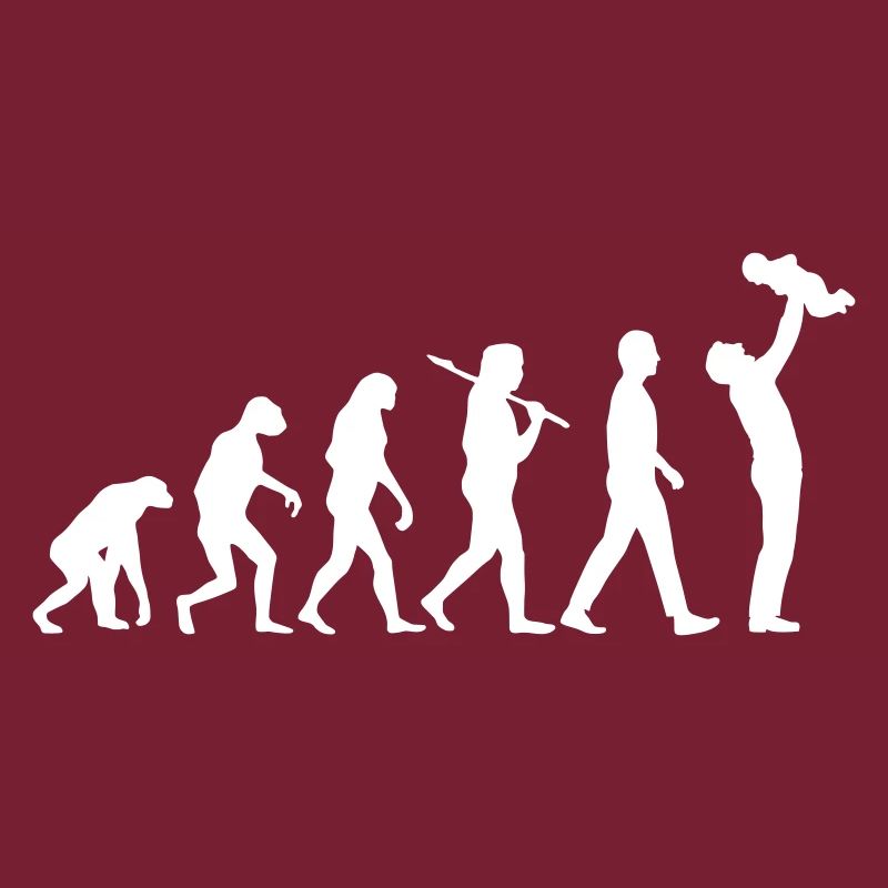 Papa Vater Evolution - Farbwechsel möglich