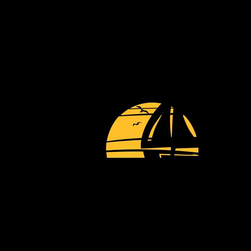 Schiffe - Segelboot Sonne