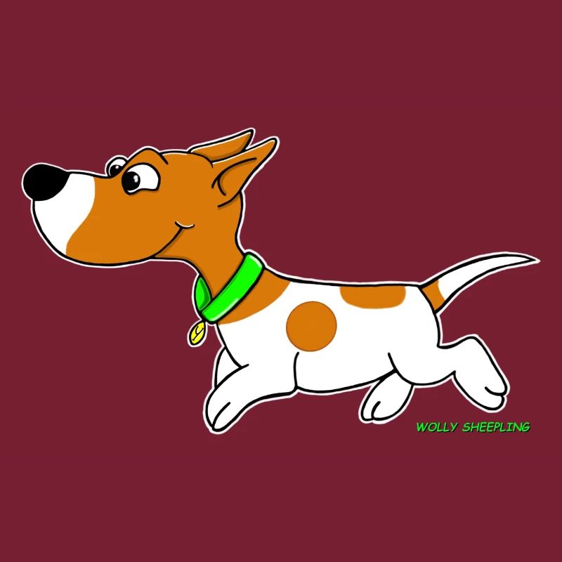Cute Jack Russel Comic Wolly Sheepling Gaming
