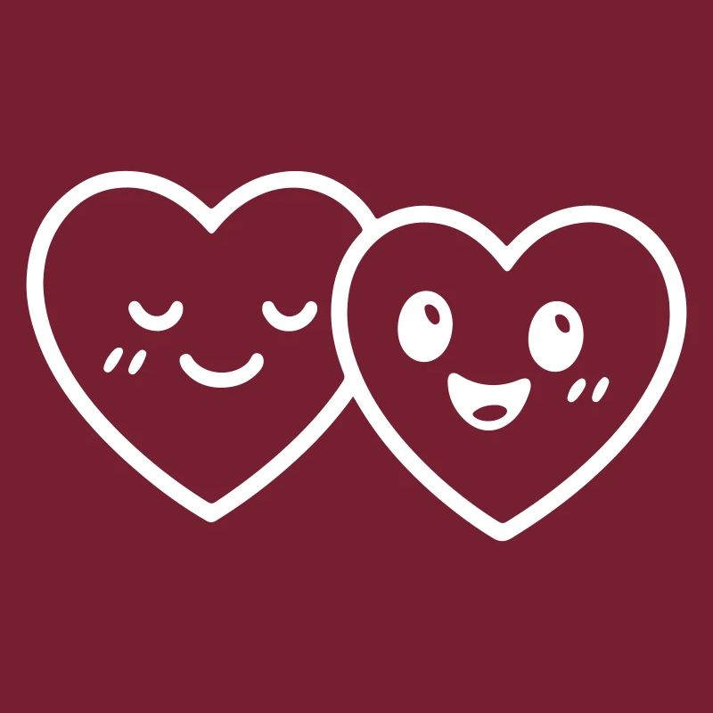 Hearts Couple Love