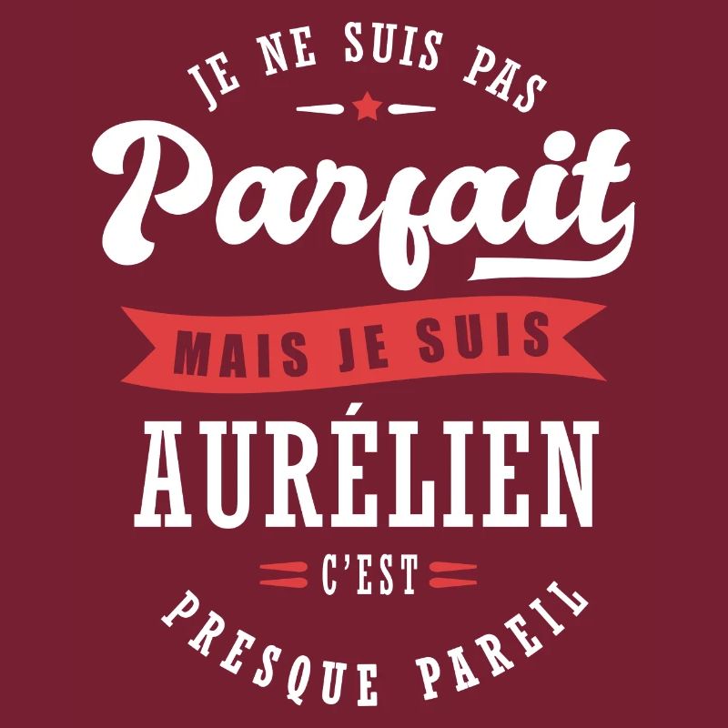 Aurélien Parfait Cadeau prenom aurélien
