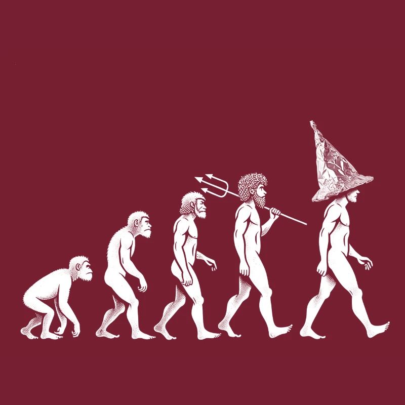 Steampunk Evolution mit Aluhut